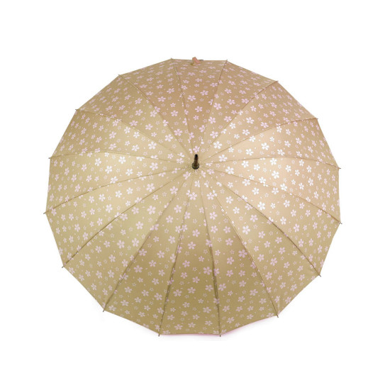 Parasol damski automatyczny kwiaty - Granatowy (1 Sztuka) Parasol damski automatyczny kwiaty - Granatowy (1 Sztuka)