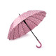 Parasol damski automatyczny kwiaty - Granatowy (1 Sztuka) Parasol damski automatyczny kwiaty - Granatowy (1 Sztuka)