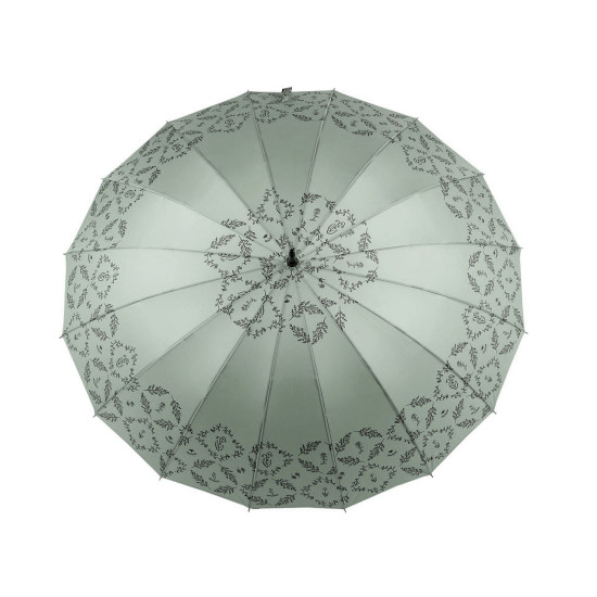 Parasol damski automatyczny gałązki i kwiaty - Pudrowy (3 Sztuki) Parasol damski automatyczny gałązki i kwiaty - Pudrowy (3 Sztuki)