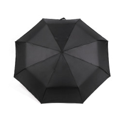 Parasol męski składany automatyczny - Czarny (1 Sztuka)