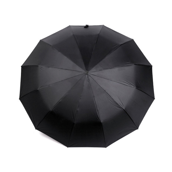 Men's auto-open / auto-close umbrella - Black (2 Pieces) Men's auto-open / auto-close umbrella - Black (2 Pieces)