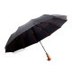Men's auto-open / auto-close umbrella - Black (2 Pieces) Men's auto-open / auto-close umbrella - Black (2 Pieces)