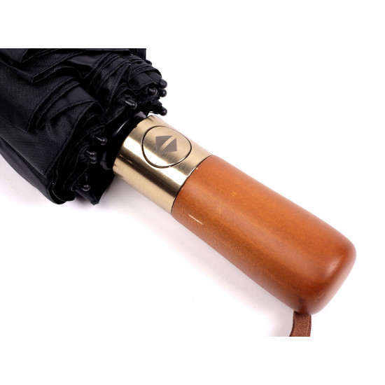 Men's auto-open / auto-close umbrella - Black (2 Pieces) Men's auto-open / auto-close umbrella - Black (2 Pieces)