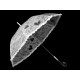 Wedding auto-open umbrella - White (3 Pieces) Wedding auto-open umbrella - White (3 Pieces)