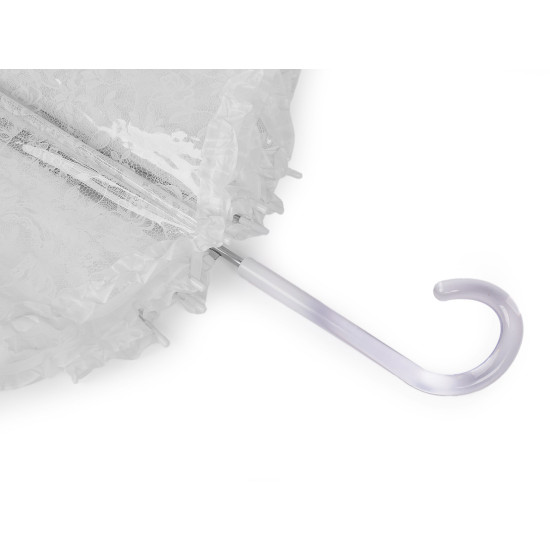 Wedding auto-open umbrella - White (3 Pieces) Wedding auto-open umbrella - White (3 Pieces)