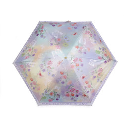 Parasol damski składany mini - Jasny liliowy (1 Sztuka)