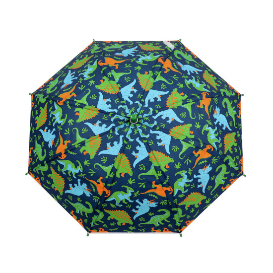 Parasol dziecięcy automatyczny tęcza, dinozaur, rakieta, kotek - Błękitny (1 Sztuka) Parasol dziecięcy automatyczny tęcza, dinozaur, rakieta, kotek - Błękitny (1 Sztuka)