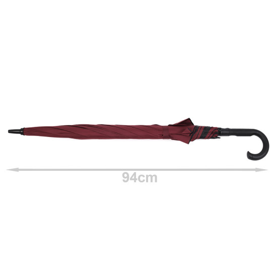 Parasol duży rodzinny automatyczny - Jasny bordo (1 Sztuka) Parasol duży rodzinny automatyczny - Jasny bordo (1 Sztuka)