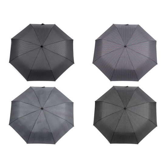 Parasol męski składany automatyczny - Szary (1 Sztuka) Parasol męski składany automatyczny - Szary (1 Sztuka)