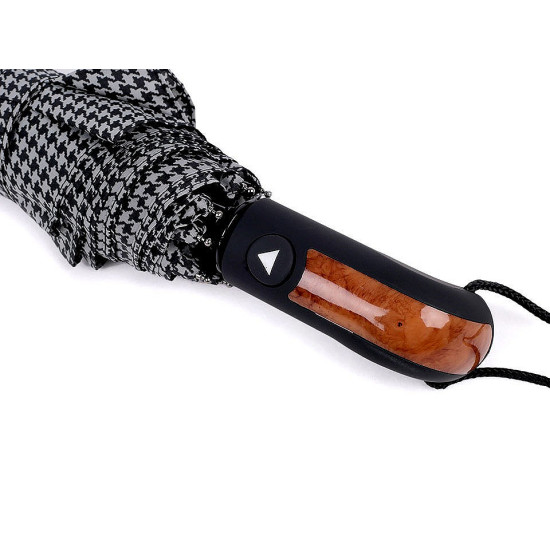 Parasol męski składany - Czarny (6 Sztuki) Parasol męski składany - Czarny (6 Sztuki)
