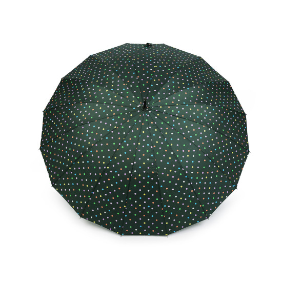 Parasol rodzinny duży w kropki - Różowofioletowy (1 Sztuka) Parasol rodzinny duży w kropki - Różowofioletowy (1 Sztuka)