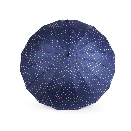 Parasol rodzinny duży w kropki - Różowofioletowy (1 Sztuka) Parasol rodzinny duży w kropki - Różowofioletowy (1 Sztuka)