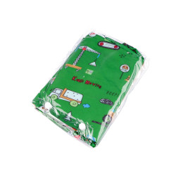 Chubasquero infantil con motivos - Verde (1 Pieza)