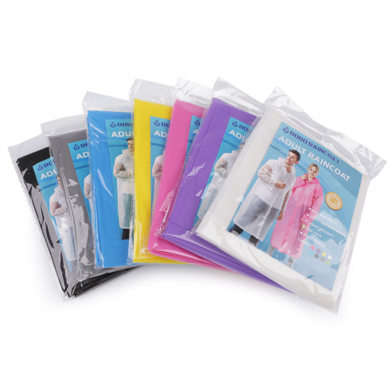 Imperméable solide pour adultes - Jaune (5 Pièces) Imperméable solide pour adultes - Jaune (5 Pièces)
