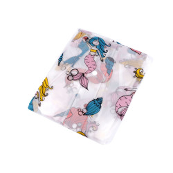 Chubasquero infantil con cuadros - Transparente (1 Pieza)