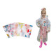 Chubasquero infantil con cuadros - Transparente (1 Pieza) Chubasquero infantil con cuadros - Transparente (1 Pieza)