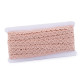 Bobina di pizzo in cotone, larghezza: 12 mm - Polvere (1 Metro) Bobina di pizzo in cotone, larghezza: 12 mm - Polvere (1 Metro)