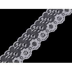 Polyamide / nylon lace width 36 mm - White (1 Meter)