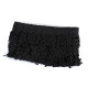 Guipure lace trim with tassels width 80 mm - Berlin blue (1 Meter) Guipure lace trim with tassels width 80 mm - Berlin blue (1 Meter)