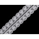 Polyamide lace trim / insert heart width 30 mm - Off white (18 Meters) Polyamide lace trim / insert heart width 30 mm - Off white (18 Meters)