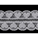 Polyamide lace trim / insert heart width 30 mm - Off white (18 Meters) Polyamide lace trim / insert heart width 30 mm - Off white (18 Meters)