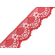 Polyamide lace trim width 40 mm - White (15 Meters)