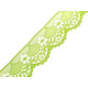 Polyamide lace trim width 40 mm - White (15 Meters)