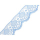 Polyamide lace trim width 40 mm - White (15 Meters)