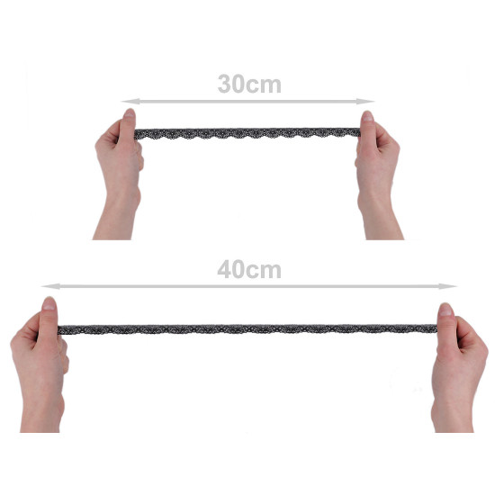 Koronka elastyczna szerokość 16 mm - Waniliowy (75 Metry) Koronka elastyczna szerokość 16 mm - Waniliowy (75 Metry)