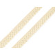 Bobina di pizzo in cotone, larghezza: 12 mm - Vaniglia (5 Metri) Bobina di pizzo in cotone, larghezza: 12 mm - Vaniglia (5 Metri)