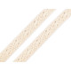 Cotton bobbin lace trim / insert, width 12 mm - Lightgrey (100 Meters) Cotton bobbin lace trim / insert, width 12 mm - Lightgrey (100 Meters)