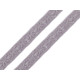 Cotton bobbin lace trim / insert, width 12 mm - Lightgrey (100 Meters) Cotton bobbin lace trim / insert, width 12 mm - Lightgrey (100 Meters)