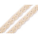 Bobina di pizzo in cotone, larghezza: 10; 14 mm - Bianco (45 Metri) Bobina di pizzo in cotone, larghezza: 10; 14 mm - Bianco (45 Metri)