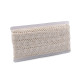 Cotton bobbin lace trim / insert, width 30 mm - White (45 Meters) Cotton bobbin lace trim / insert, width 30 mm - White (45 Meters)
