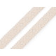Cotton bobbin lace trim / insert, width 19 mm - Ecru light (27 Meters) Cotton bobbin lace trim / insert, width 19 mm - Ecru light (27 Meters)