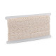 Cotton bobbin lace trim / insert, width 19 mm - Ecru light (27 Meters) Cotton bobbin lace trim / insert, width 19 mm - Ecru light (27 Meters)