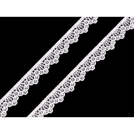 Galon guipure avec sequins, largeur 14 mm - Blanc cassé (1 Mètre) Galon guipure avec sequins, largeur 14 mm - Blanc cassé (1 Mètre)