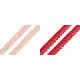 Guipure lace width 13 mm - Red (1 Meter)
