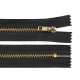 Metalowy zamek no 3 mm długość 18 cm do spodni z mosiężnymi ząbkami - Szary hematyt (25 Sztuki) Metalowy zamek no 3 mm długość 18 cm do spodni z mosiężnymi ząbkami - Szary hematyt (25 Sztuki)