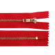 Metal zipper no 4, length 16 cm, pants - Blue dark (10 Pieces)