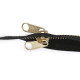 Brass tent zipper, no 5 with double-sided slider, length 250 cm - Black (5 Pieces) Brass tent zipper, no 5 with double-sided slider, length 250 cm - Black (5 Pieces)