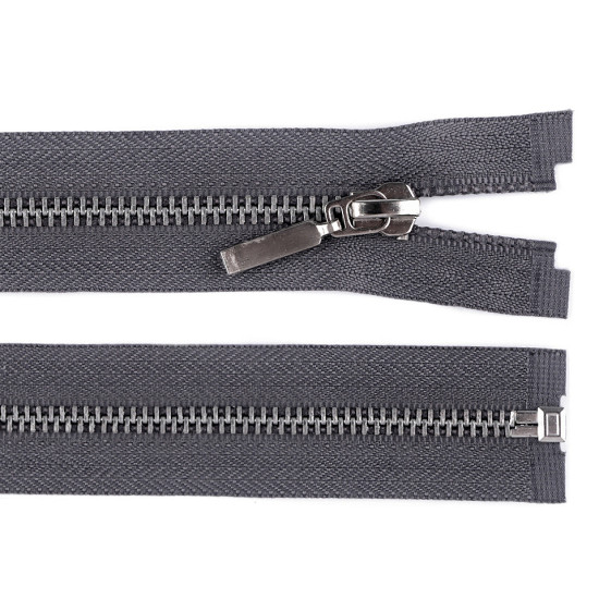 Zamek metalowy no 5 długość 80 cm - Granatowy (10 Sztuki) Zamek metalowy no 5 długość 80 cm - Granatowy (10 Sztuki)
