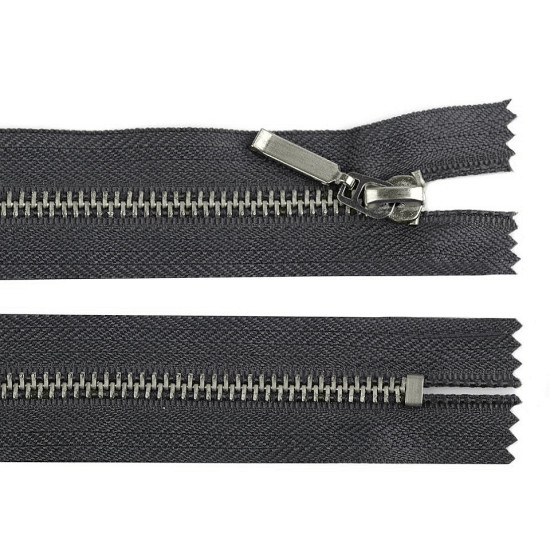 Zamek metalowy no 5 mm długość 16 cm (dżinsowy) - Granatowy (1 Sztuka) Zamek metalowy no 5 mm długość 16 cm (dżinsowy) - Granatowy (1 Sztuka)