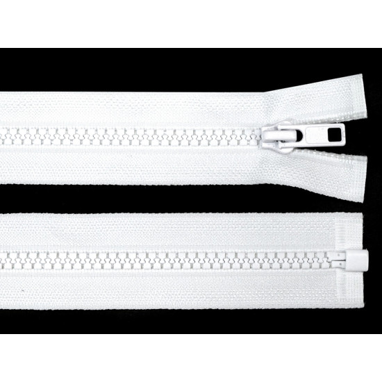 Plastic zipper no 5, length 35 cm jacket - Khaki (1 Piece)