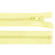 Plastic zipper no 5, length 35 cm jacket - Khaki (1 Piece)