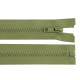 Plastic zipper no 5, length 35 cm jacket - Khaki (1 Piece)