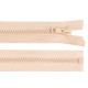 Plastic zipper no 5, length 35 cm jacket - Khaki (1 Piece)