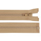 Plastic zipper no 5, length 35 cm jacket - Khaki (1 Piece)