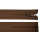 Plastic zipper no 5, length 35 cm jacket - Khaki (1 Piece)