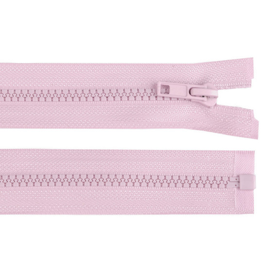 Plastic zipper no 5, length 45 cm jacket - Bordeaux (1 Piece)